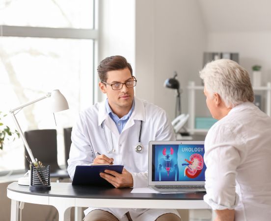 Rappresentazione visiva dell’andrologia e dell’urologia
