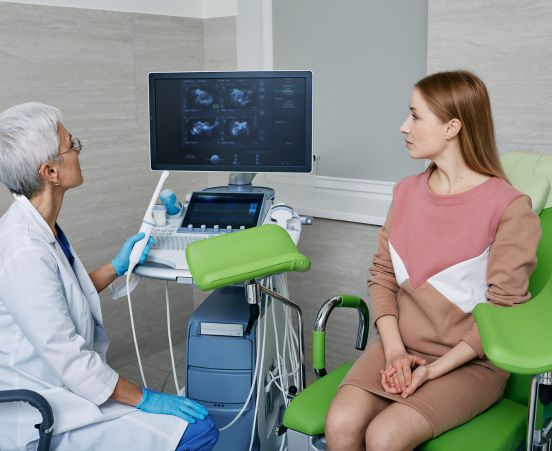 Immagine simbolica della ginecologia e della salute femminile